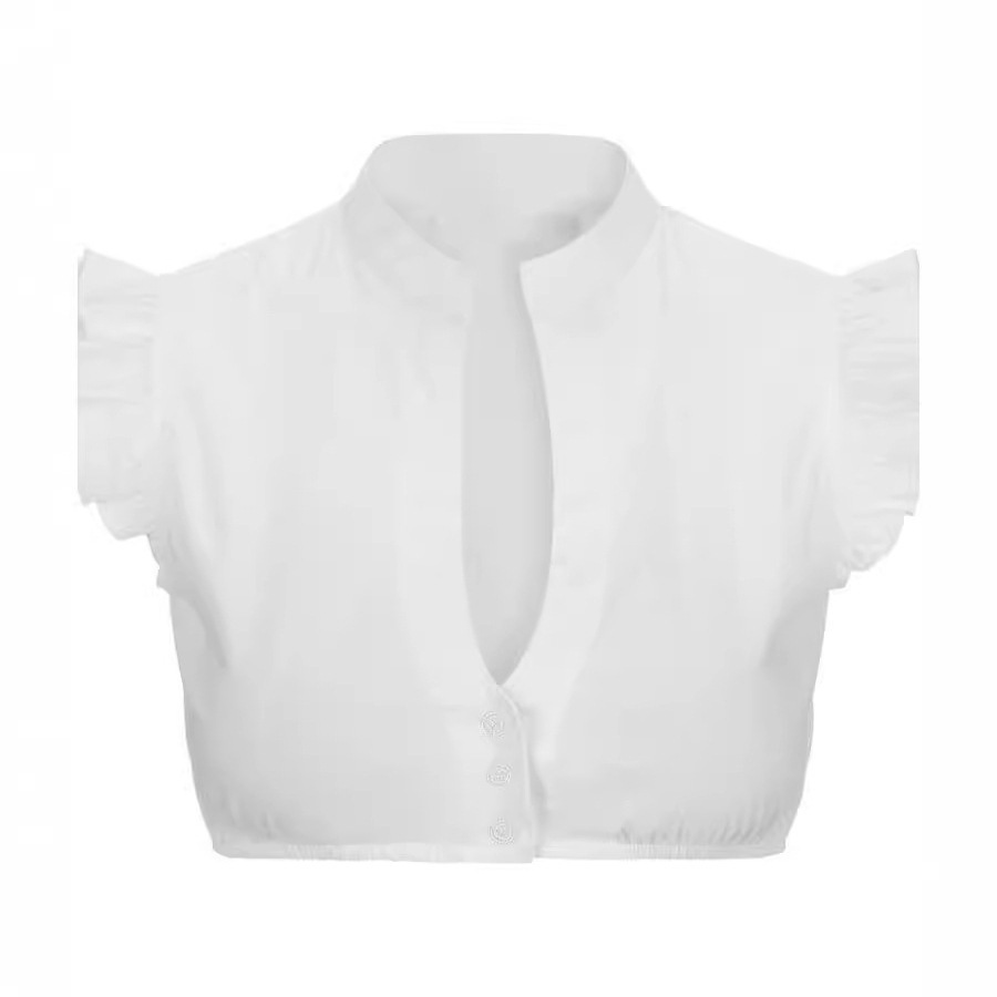Embroidery Online - Mulheres colheita topo camisas 2025 nova
