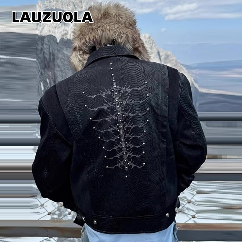 Jaqueta Masculina Preta com Es - Embroidery Knit avaliação e preço