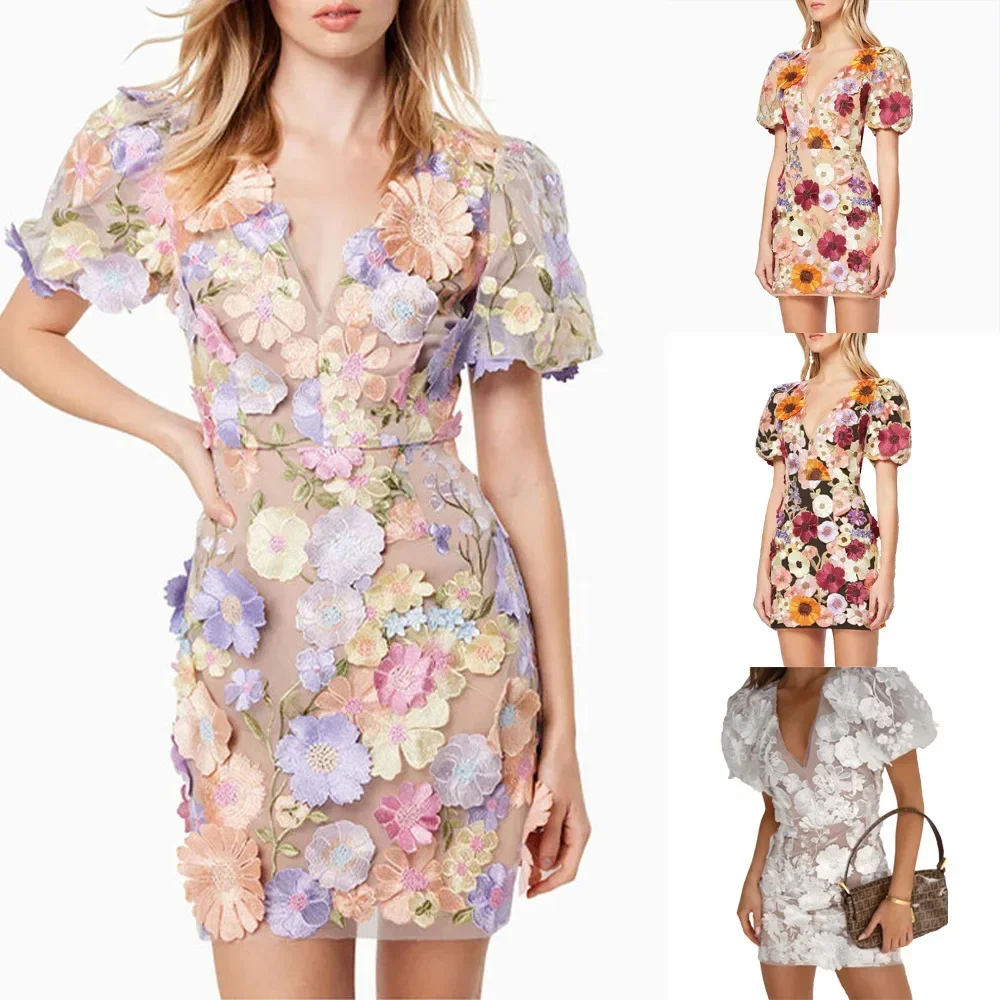 Sexy bordado com decote em v f - Embroidery Zara avaliação e preço