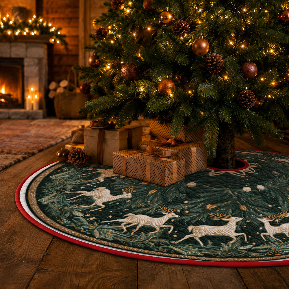 Saia de Árvore de Natal Acolch - Embroidery Xmas Tree avaliação e preço
