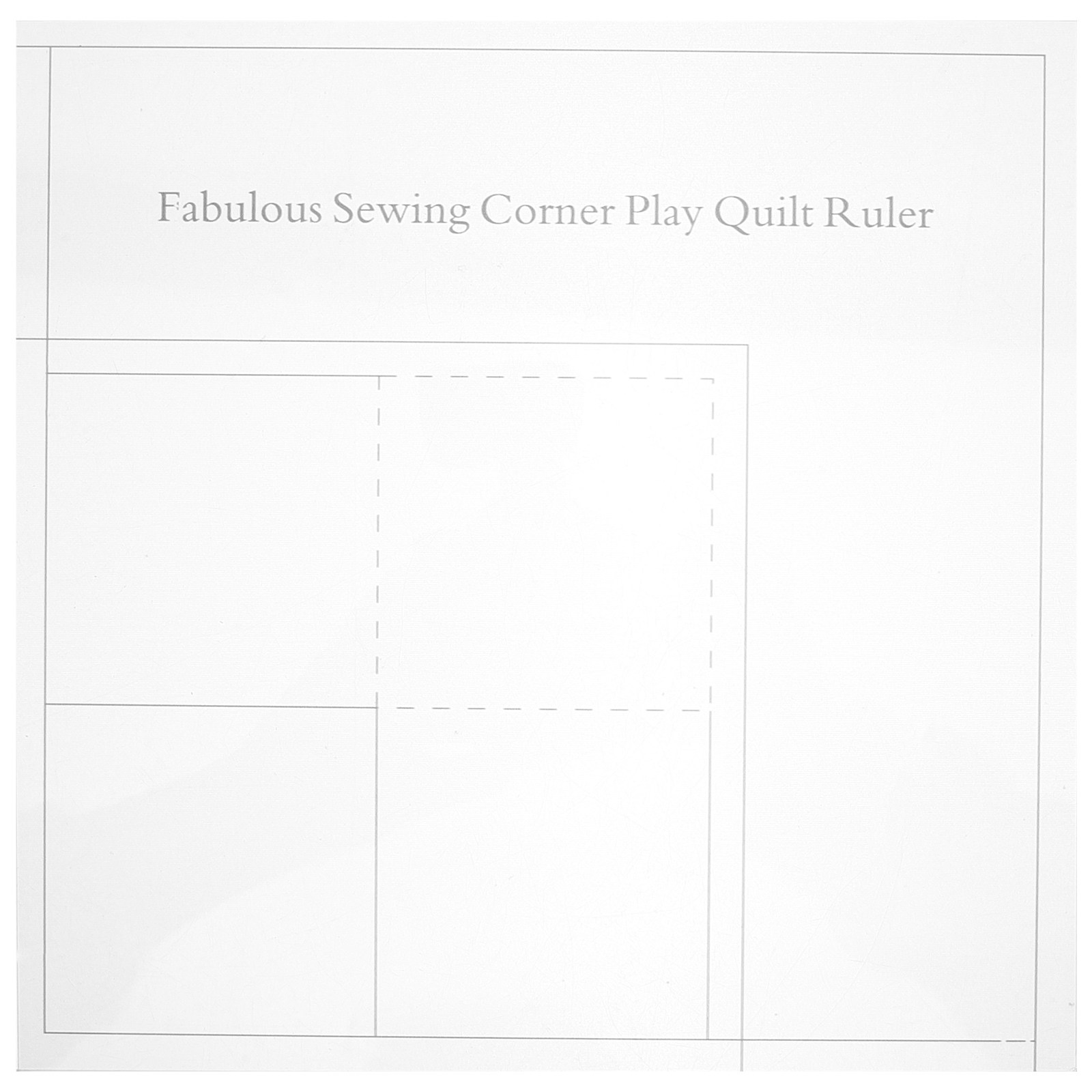 Régua de acrílico para quiltin - Embroidery Quilting avaliação e preço