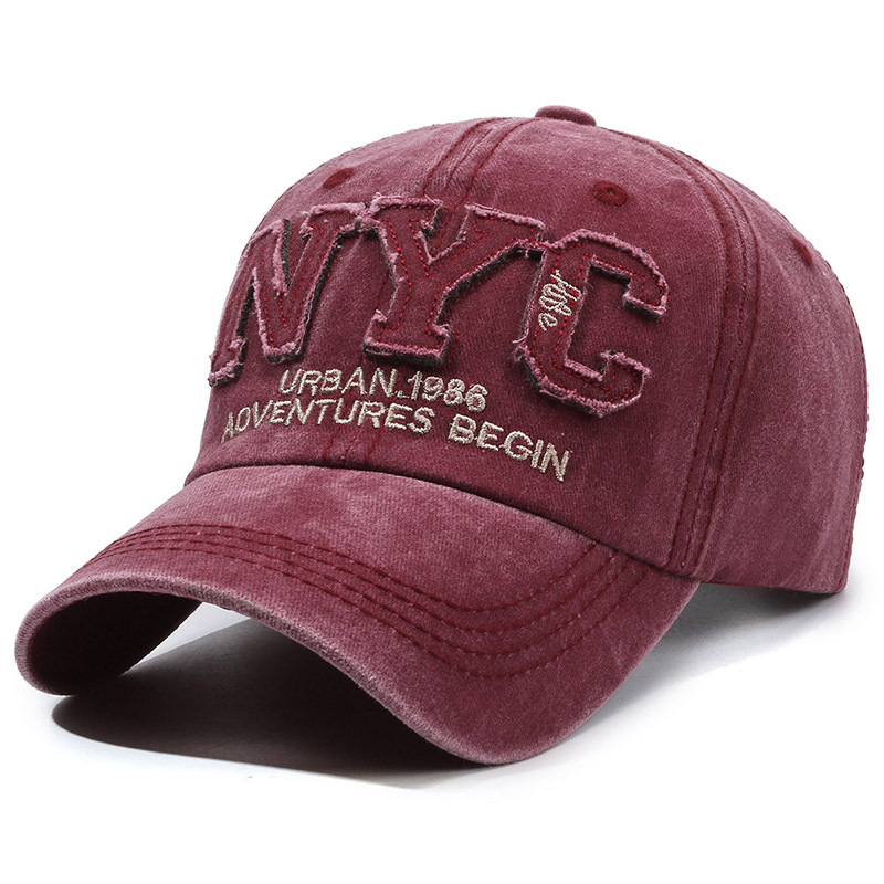 Boné de beisebol preto feminin - Embroidery Nyc avaliação e preço