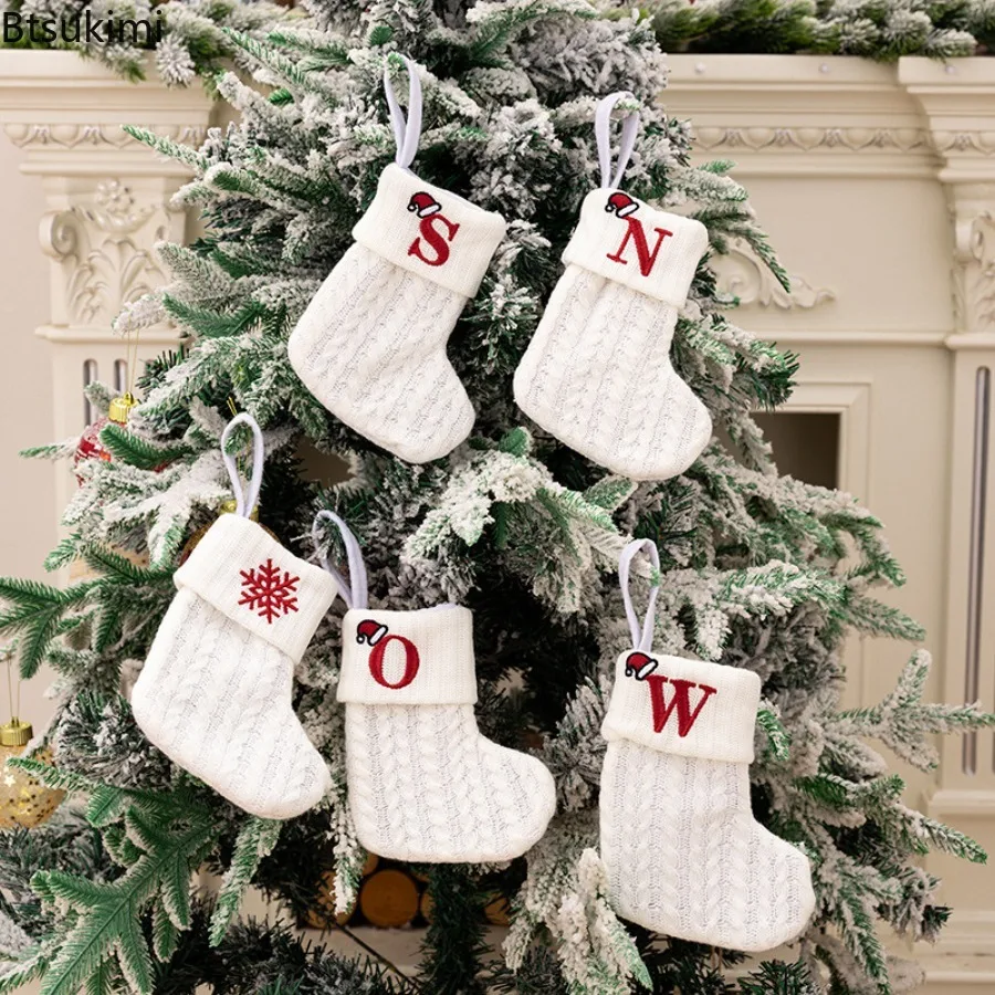Meias de Natal bordadas com le - Embroidery Xmas Tree avaliação e preço