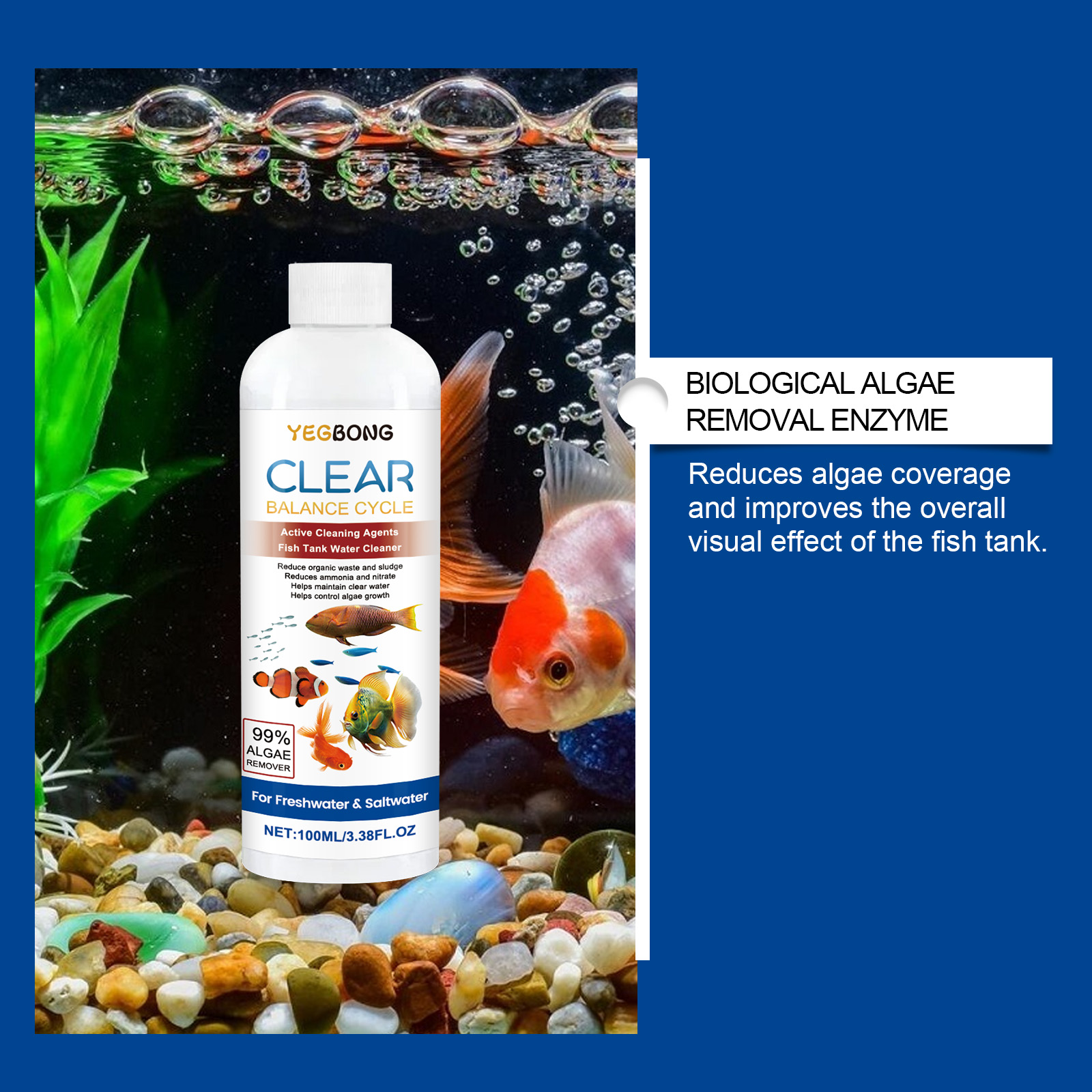 Clarificador de água para aquá - Water Soluble Stabilizer avaliação e preço