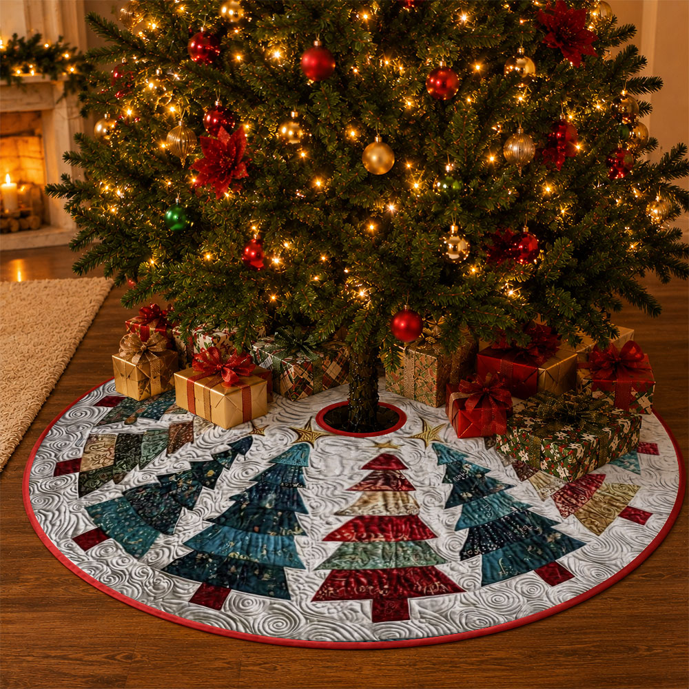 1 unidade de saia de árvore de - Embroidery Xmas Tree avaliação e preço
