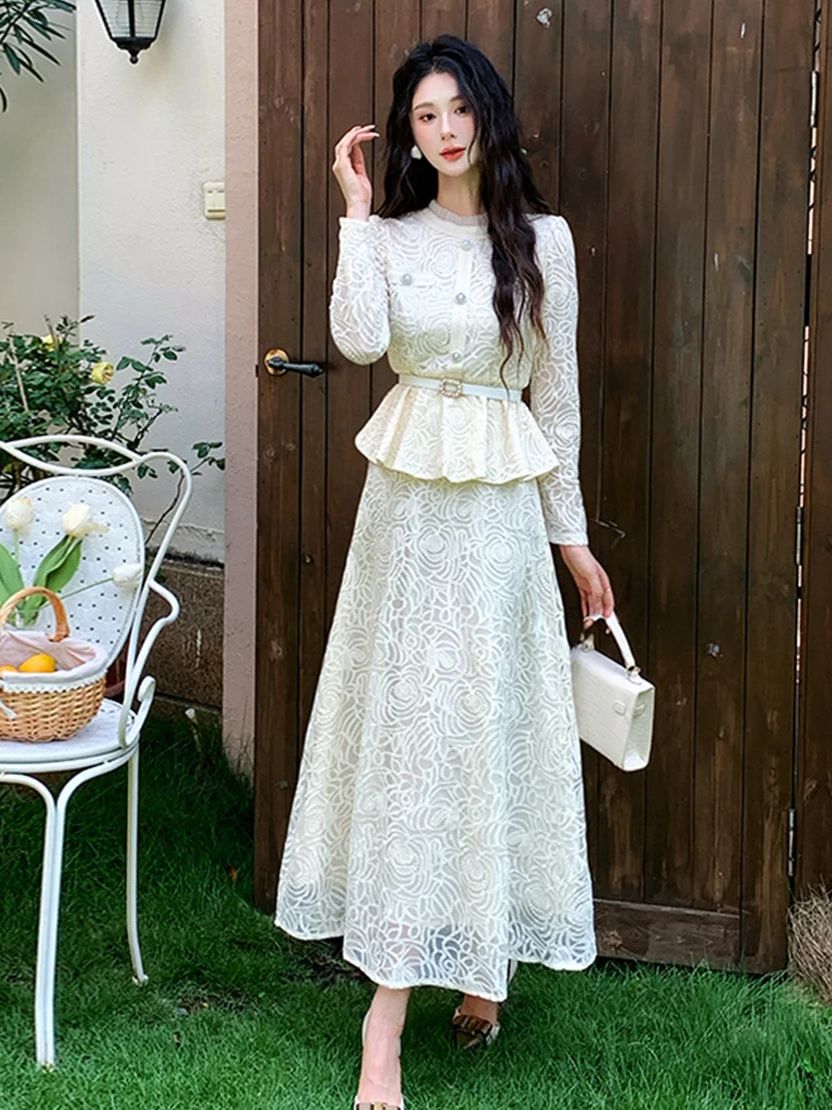 Formal de luxo noite renda dua - Embroidery Blouse avaliação e preço