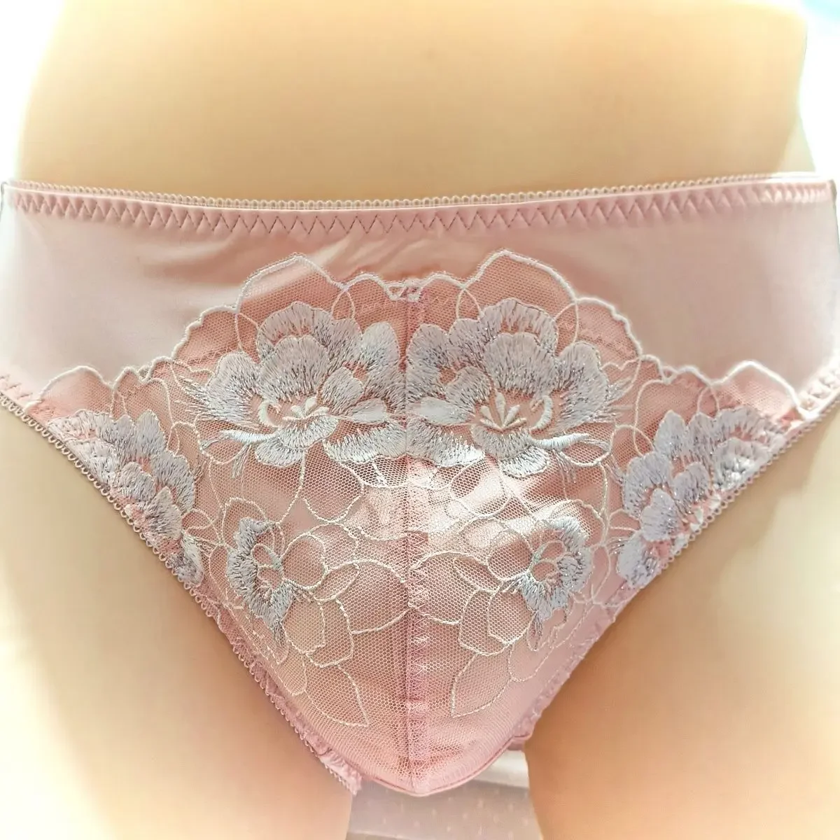 Cuecas Masculinas Rosa com Bor - Embroidery Knit avaliação e preço