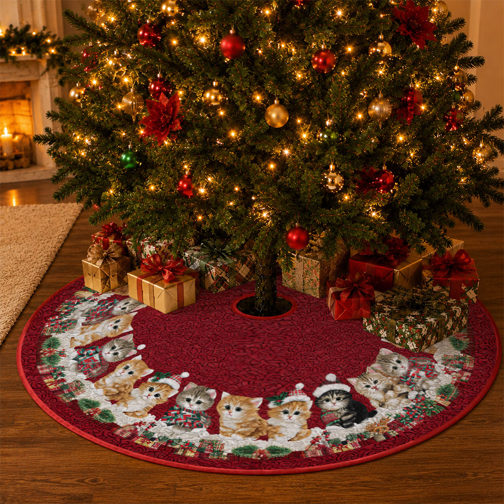 Saia de árvore de Natal acolch - Embroidery Xmas Tree avaliação e preço
