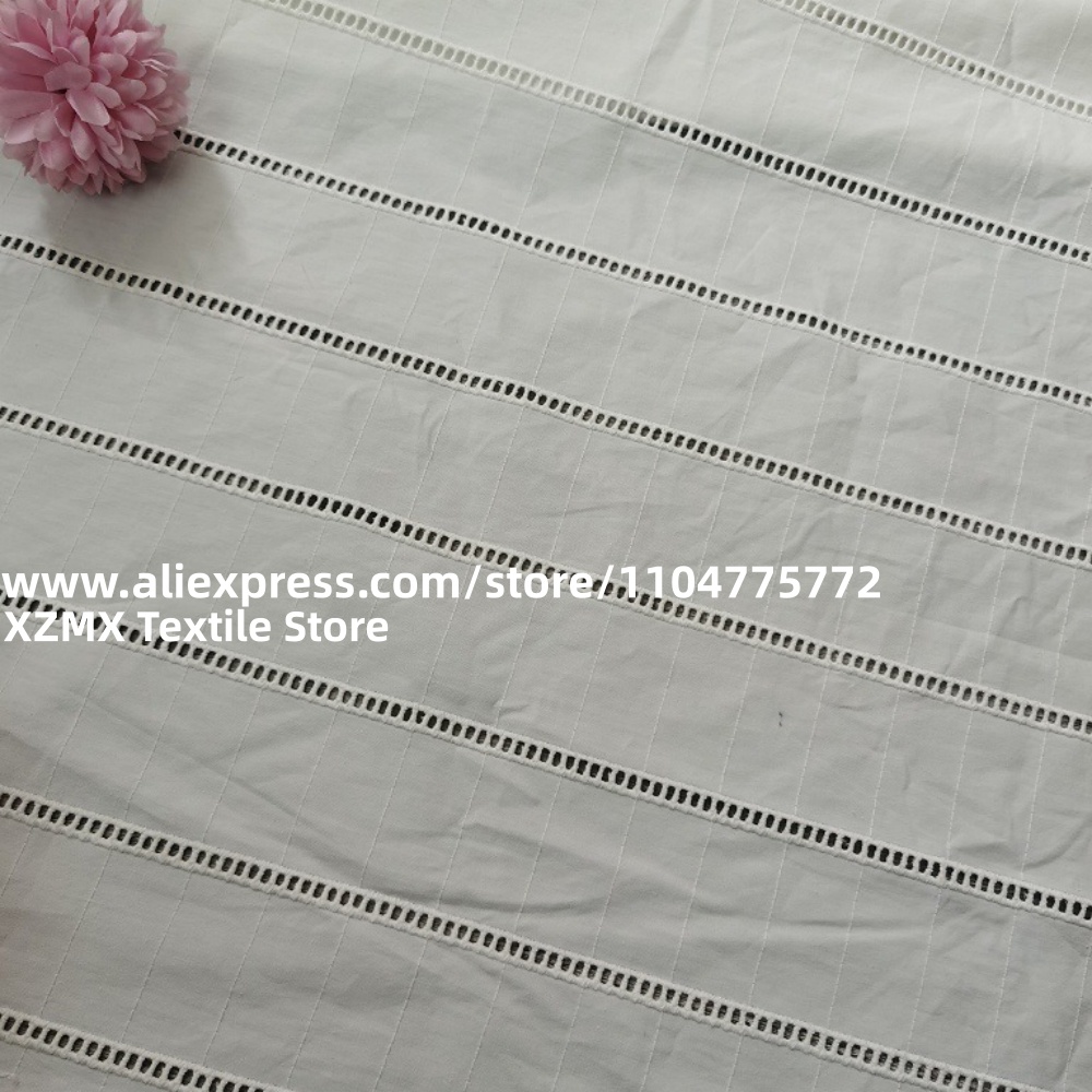 Tecido de Algodão Bordado com  - Embroidery Eyelet avaliação e preço