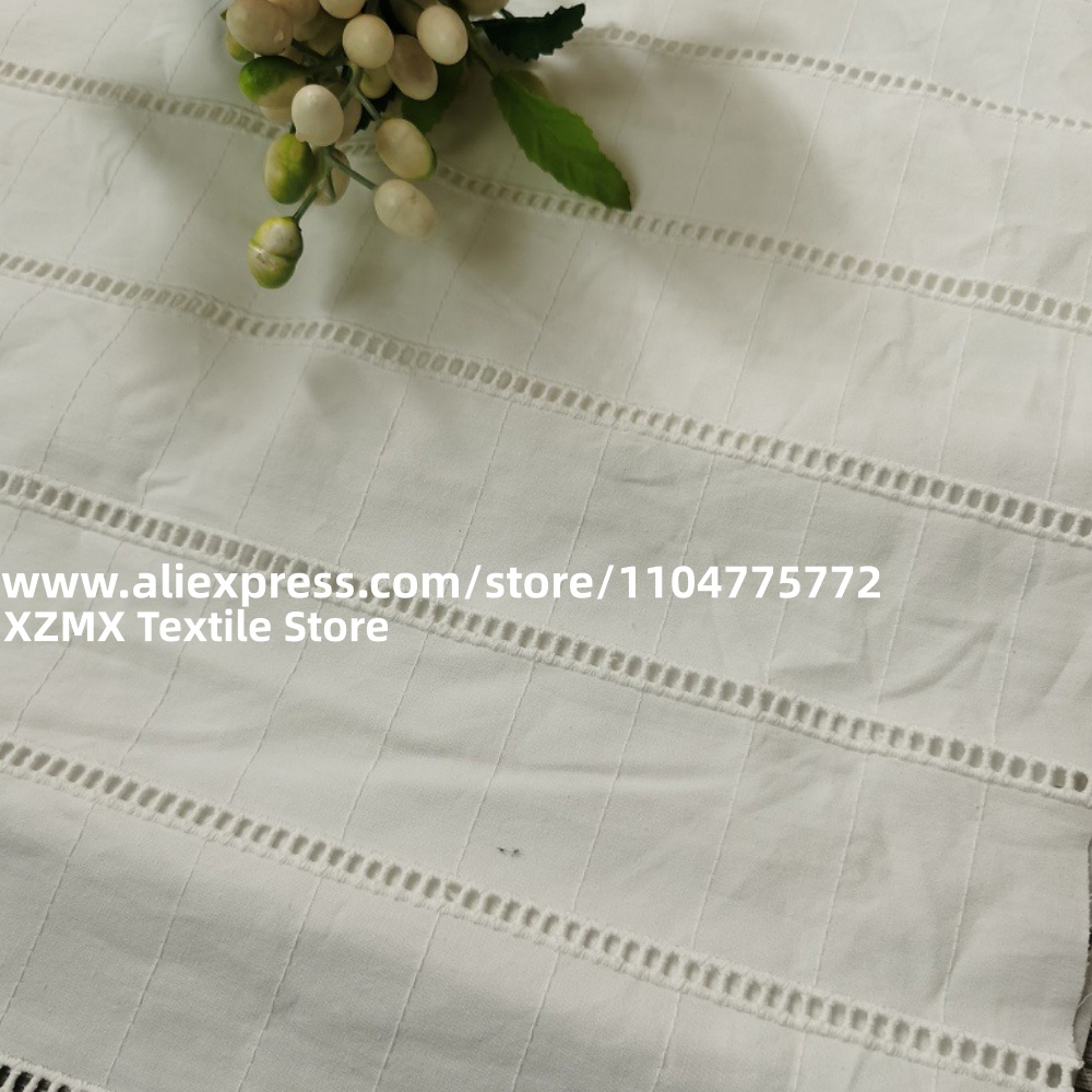 Tecido de Algodão Bordado com  - Embroidery Eyelet avaliação e preço