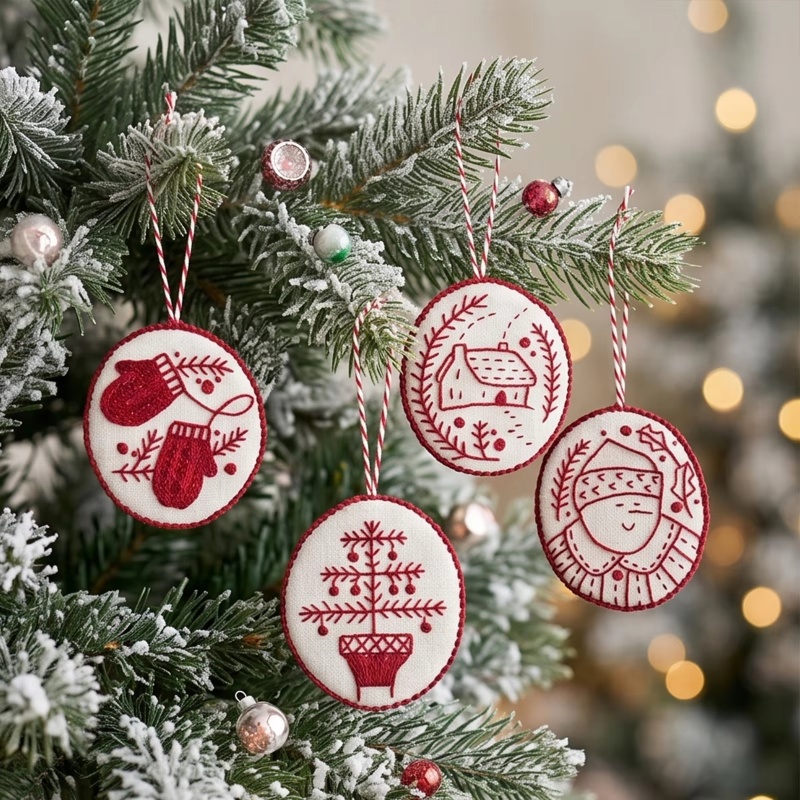 Kit de Bordado de Natal para I - Embroidery Xmas Tree avaliação e preço