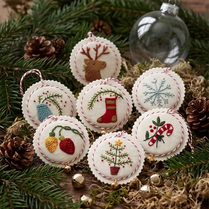 Kit de Bordado de Natal para I - Embroidery Xmas Tree avaliação e preço