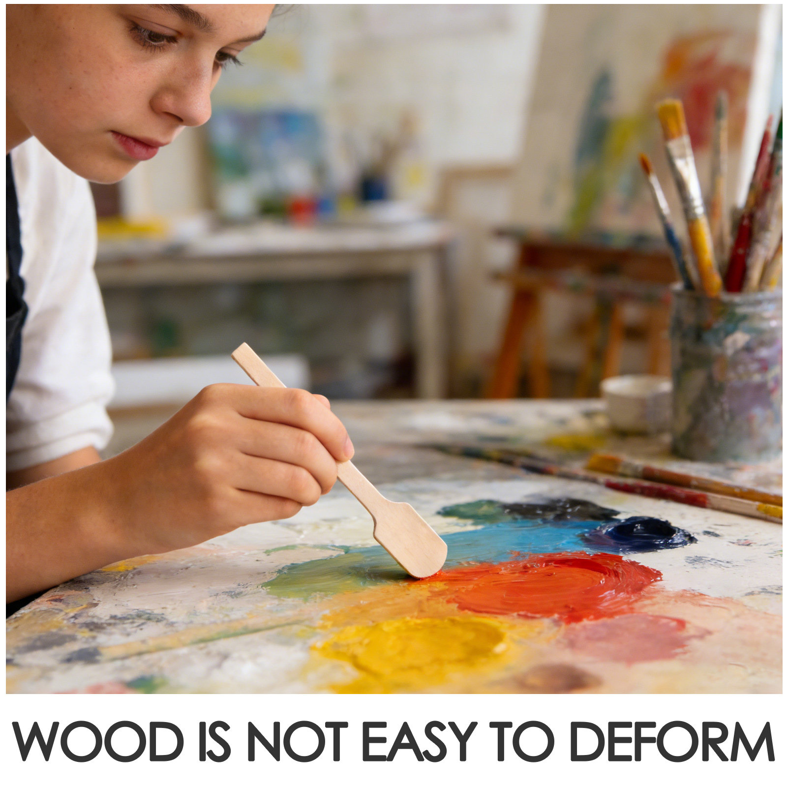 200 Peças de Palitos de Madeir - Embroidery Art Painting avaliação e preço