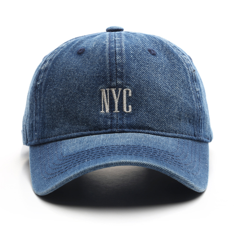 Unisex clássico Denim Baseball - Embroidery Nyc avaliação e preço
