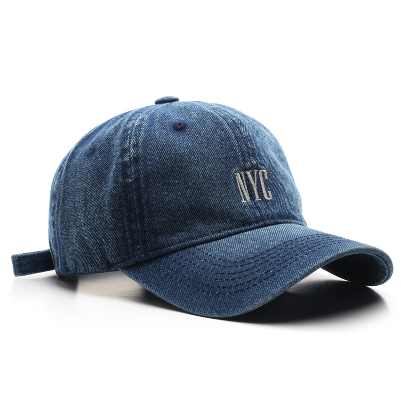 Unisex clássico Denim Baseball - Embroidery Nyc avaliação e preço