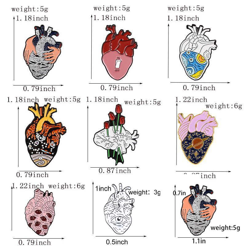 18 estilo de coração coração c - Embroidery Quilting avaliação e preço