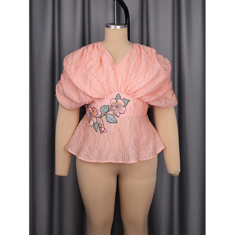 Blusa Feminina Plus Size Slerg - Embroidery Blouse avaliação e preço