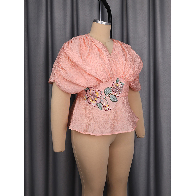 Blusa Feminina Plus Size Slerg - Embroidery Blouse avaliação e preço