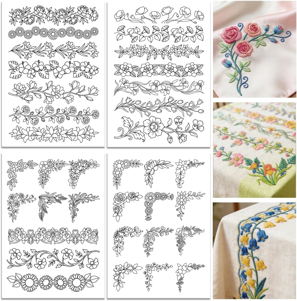 Papel de Bordado Pré-Imprimido - Water Soluble Stabilizer avaliação e preço