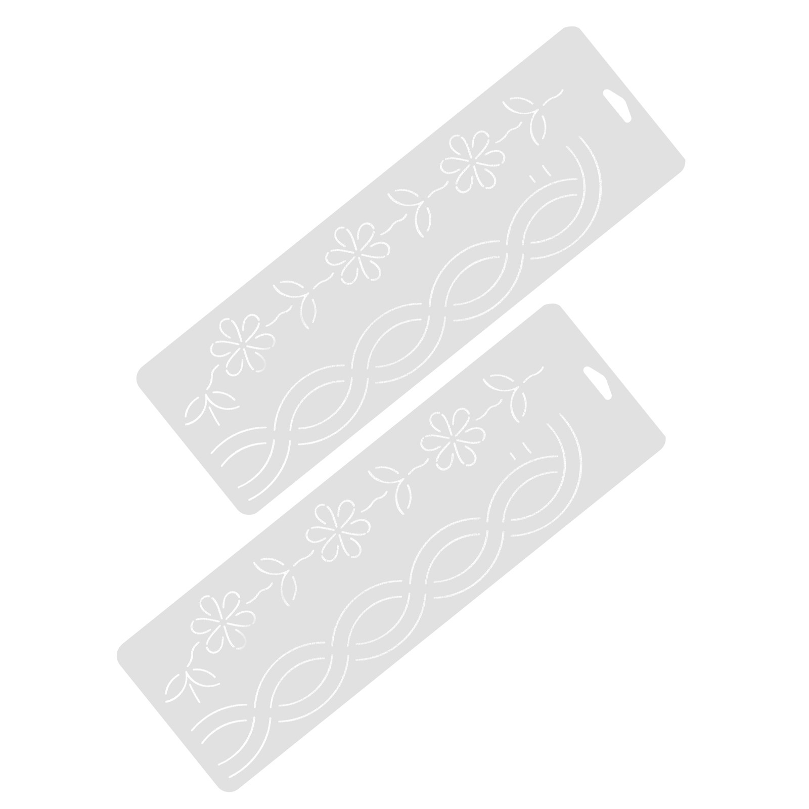 2 peças de estênceis para quil - Embroidery Quilting avaliação e preço